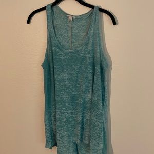 Halogen racer back tank